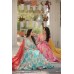 LFH  DN 1104 PREMIUM READYMADE CUT GOWN WITH DUPATTA SET PINK