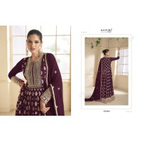 SAYURI DESIGNER ONAYA DN 5298 GOWN DARK BROWN