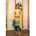 LFH KF DN 3126 Heavy Pure Chinon Silk Digital Print Kurti 3 pcs pair Yellow