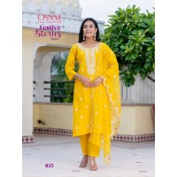 Festive Stories Vol 04 Salwar Suit Yellow