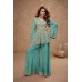 Gulkayra Designer Present Gulab Chinon Suit Sky Blue