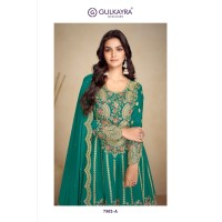 Jalwa Salwar Kameez heavy Chinon With Embroidery Work Green