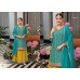 Soni Kudi  Salwar Kameez heavy Chinon with embroidery work Sky Blue