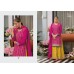 Soni Kudi  Salwar Kameez heavy Chinon with embroidery work Pink