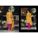 Sajni Yasmine Vol-2 Salwar Kameez heavy Chinon with embroidery work Yellow |Pink