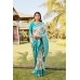 Sadhana Pure Kanjivaram Soft Silk Saree Shine Blue