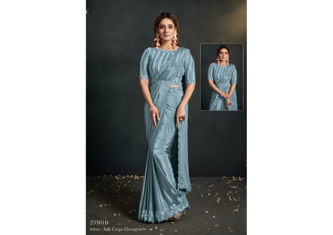 MAHOTSAV MOH MANTHAN 23300 SERIES ENIGMA SKY BLUE