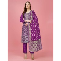 Jacquard Hits Suit Purple