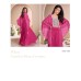 MOHEY SAYURI DESIGNER  PREMIUM REAL CHINON SILK GOWN PINK