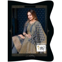 LILY AND LALI SILK KARI-3 SUIT