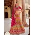 Surshyam Fashion Kalamkari Banarasi Silk Semi-Stitched Lehenga choli D.No 104