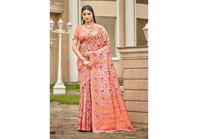 Bunawat Crystal SIlk Saree 3