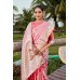 Kanjivaram Soft Satin Silk Saree Pink