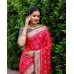 LAJVANTI IKKAT PATOLA SILK SAREE PINK