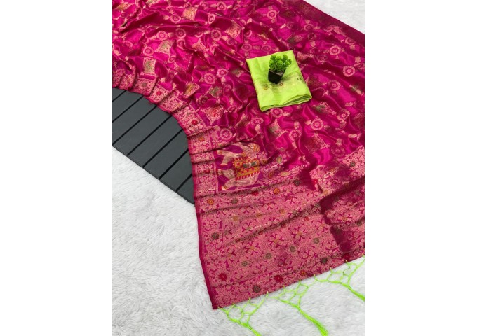 Rajyog Soft Dola Benttex Jeqard Border Saree 