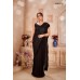 DESIGN 101852 IMPORTED FABRIC WITH SEQUIN WORK SAREE BLACK