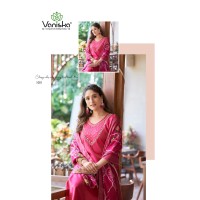 Vaniska Fitoor Kurti Pant Pink