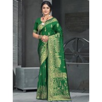 Bunawat Kamdhenu Saree Vol-05 Green