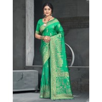 Bunawat Kamdhenu Saree Vol-05 Green 2