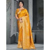 Bunawat Kamdhenu Saree Vol-05 Yellow