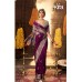 Kira Kiki Silk Pure Silk Weaving Saree Purple