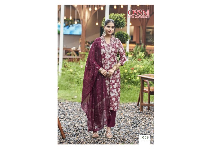 Muskan Vol 06  Premium Vetican Silk Foil Print Suit 