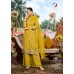 NAZAR KURTI PALAZZO WITH DUPATTA GOLDEN