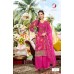 NAZAR KURTI PALAZZO WITH DUPATTA PINK