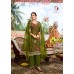 NAZAR KURTI PALAZZO WITH DUPATTA OFF GREEN