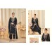 Sitara  Pure Georgette Shimmer Suit Black