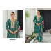 Twisha Vol-03 Heavy Chinon with  Embroidery Work Green