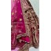 Spectacular Full Flared Lehenga choli  with Double dupatta  Bridal Velvet Lehenga Choli Red Maroon