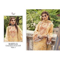 MARIYA B CHIKANKARI COLLECTION VOL-01 ORANGE