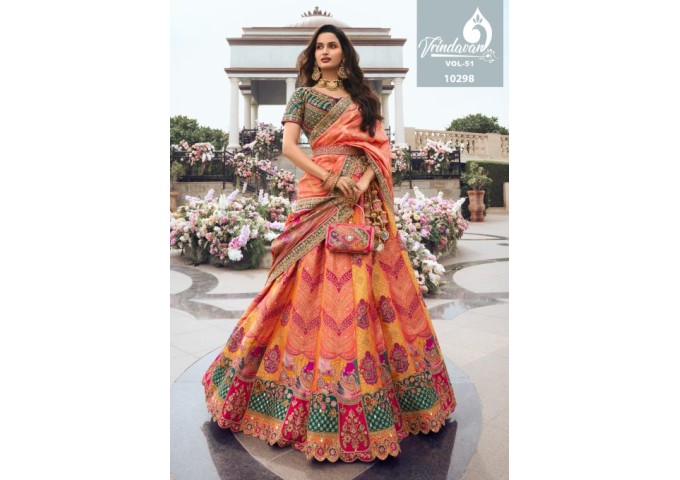 Royal Vrindavan vol_51 Lehenga Silk Designer 3