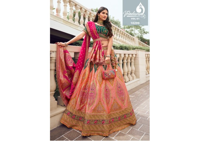 Royal Vrindavan vol_51 Lehenga Silk Designer 5