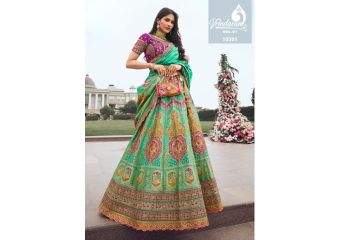 Royal Vrindavan vol_51 Lehenga Silk Designer 6