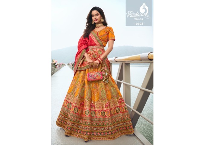 Royal Vrindavan vol_51 Lehenga Silk Designer 7